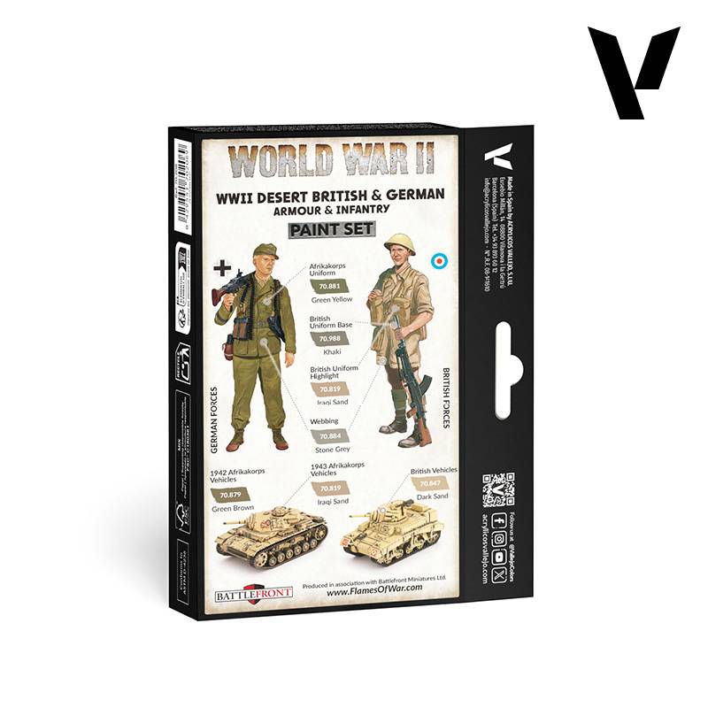 WWII Desert British & German Armour & Infantry – Image 2