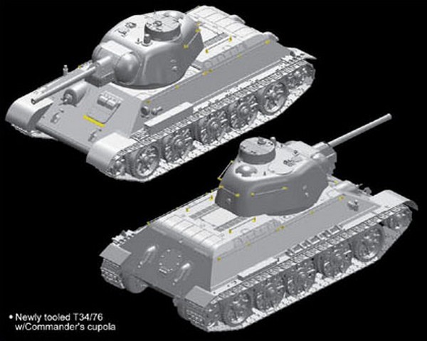T34/76 Mod.1943 "Formochka" w/Commander's Cupola – Image 2