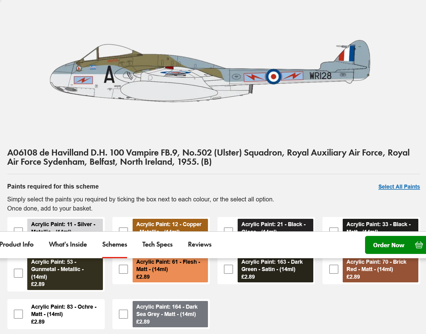 de Havilland Vampire FB.5/FB.9 – Image 2