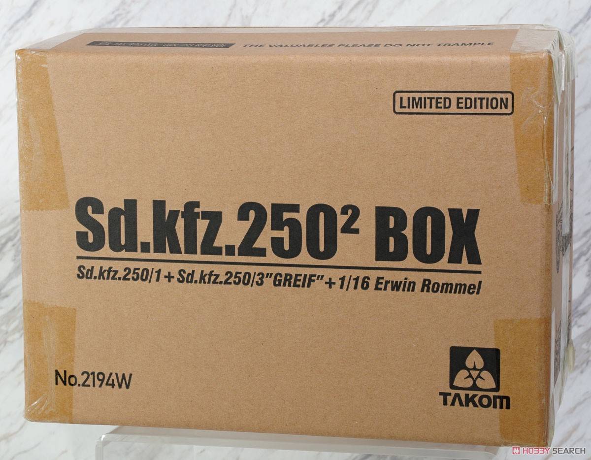 Sd.Kfz. 250 BOX 250/1 + 250/3 GREIF + 1/16 Erwin Rommel – Image 2
