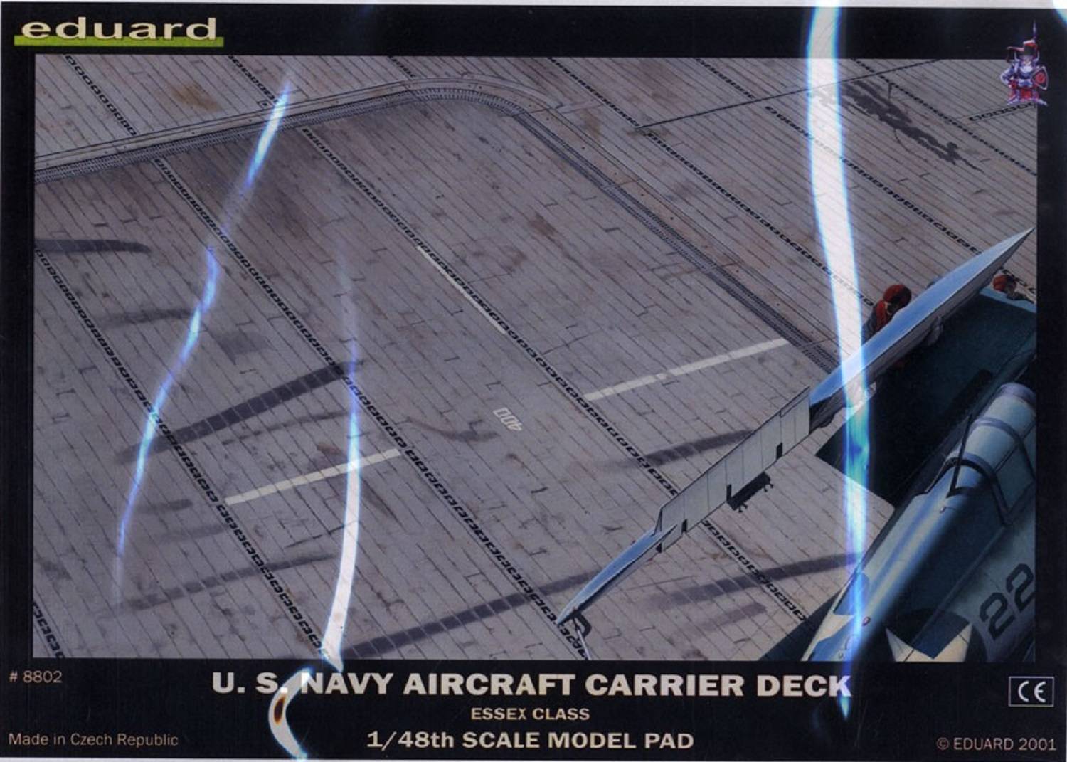 US Navy Aircraft Carrier Deck Essex Class