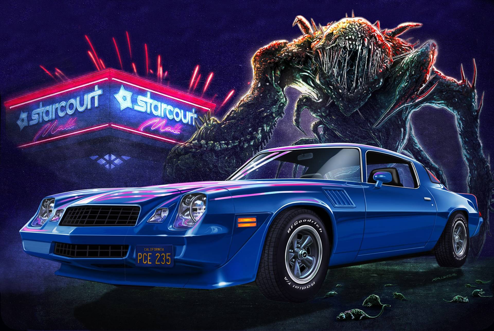 « Stranger Things » Chevrolet Camaro Z/28 – Image 6