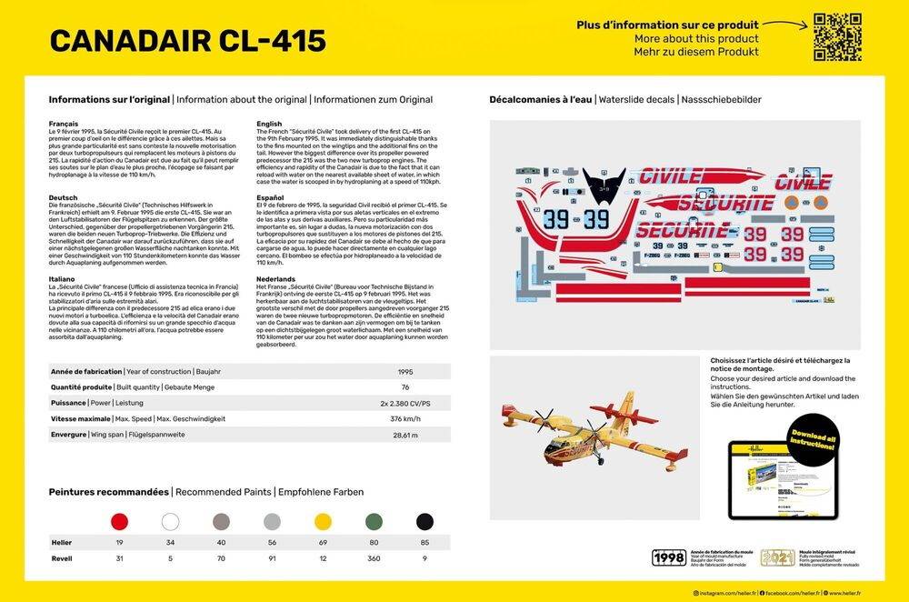 STARTER KIT Canadair CL-415 – Image 2