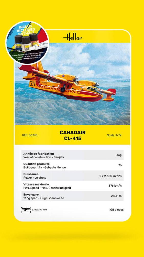 STARTER KIT Canadair CL-415 – Image 4