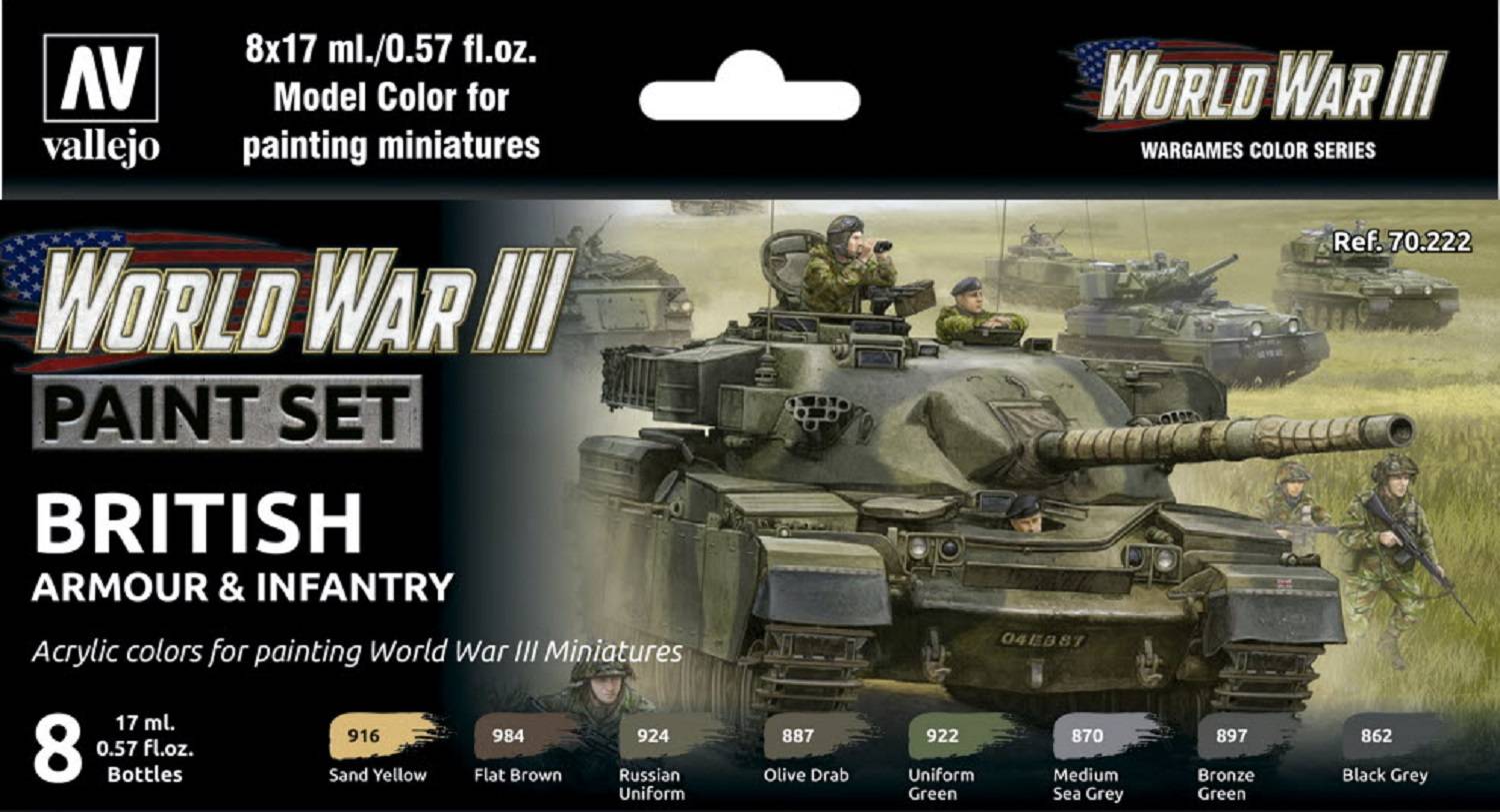 WWIII British Armour & Infantry