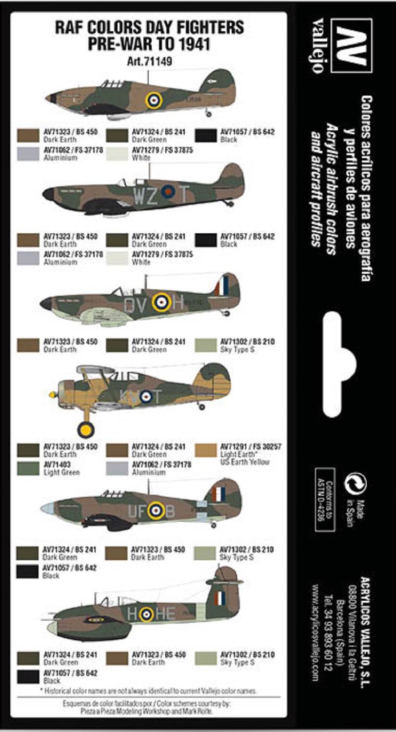RAF&FAA Day Fight Pre-War-1941 – Image 2
