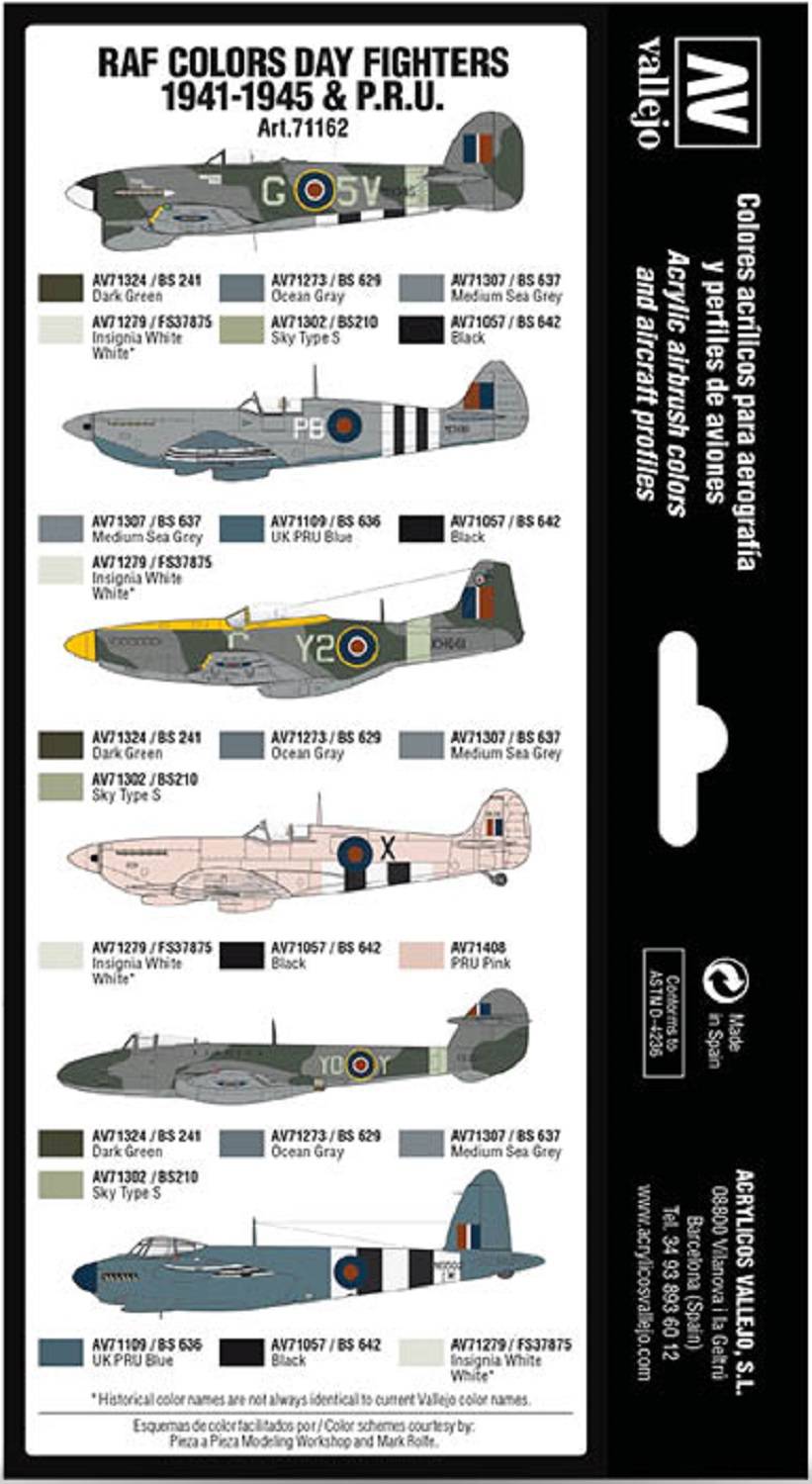 RAF Colors Day Fighters 1941-1945 & P.R.U. – Image 2