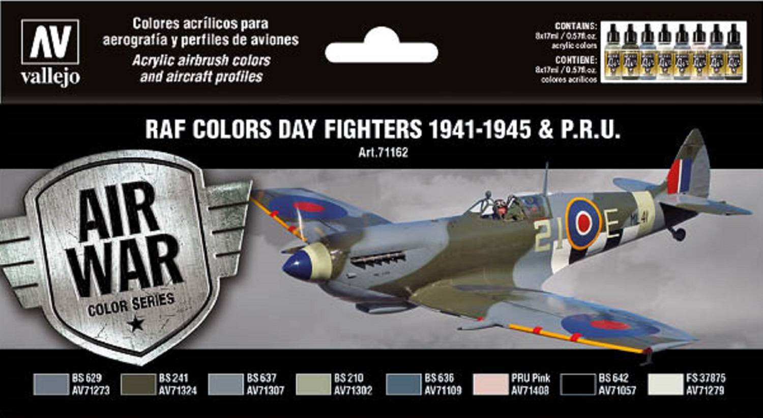 RAF Colors Day Fighters 1941-1945 & P.R.U.