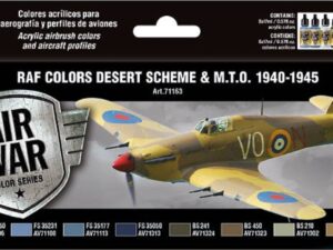 RAF colors Desert Scheme & M.T.O. 1940-1945