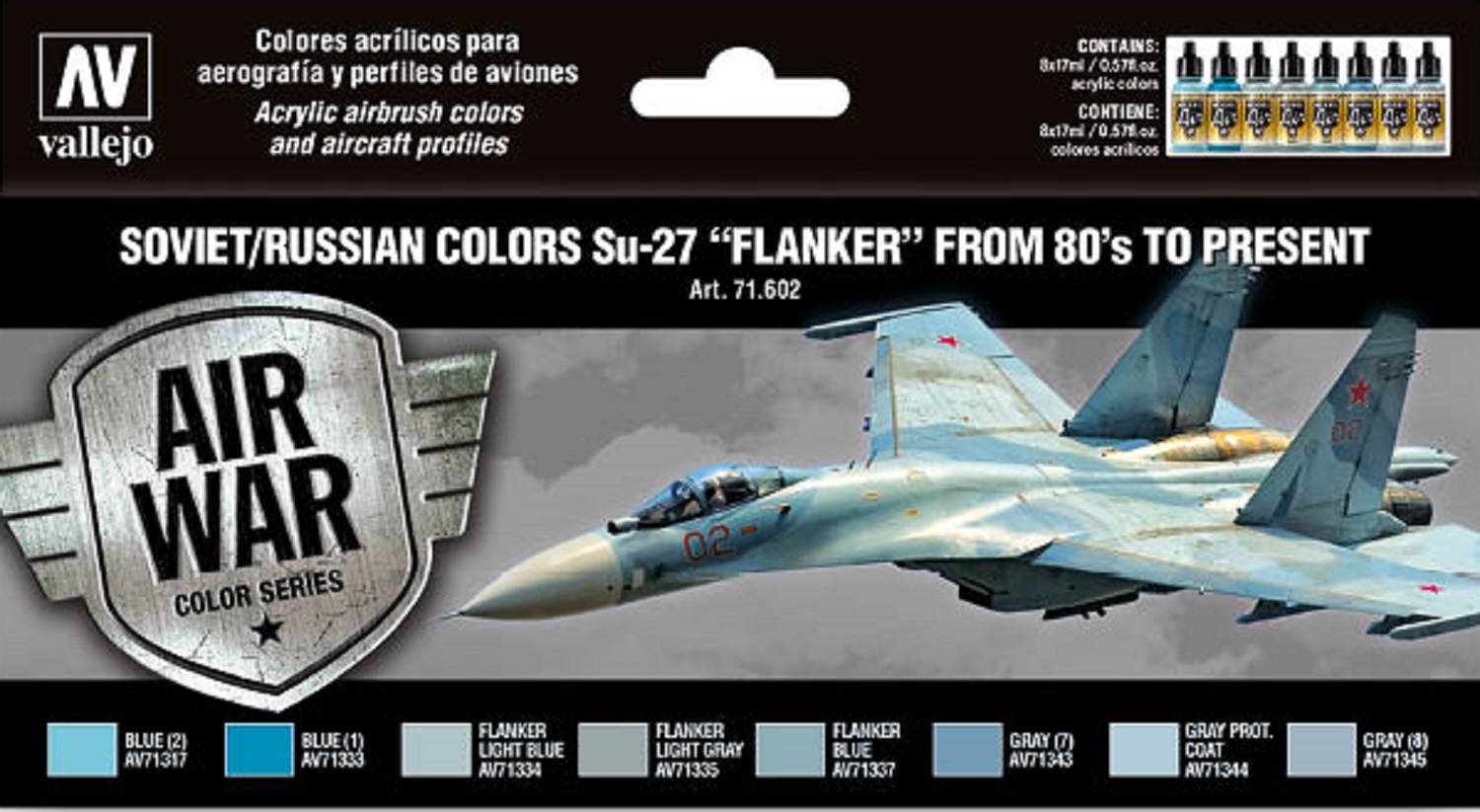 Soviet/Russian colors Su-27 “Flanker” from 80’s to present – Image 3