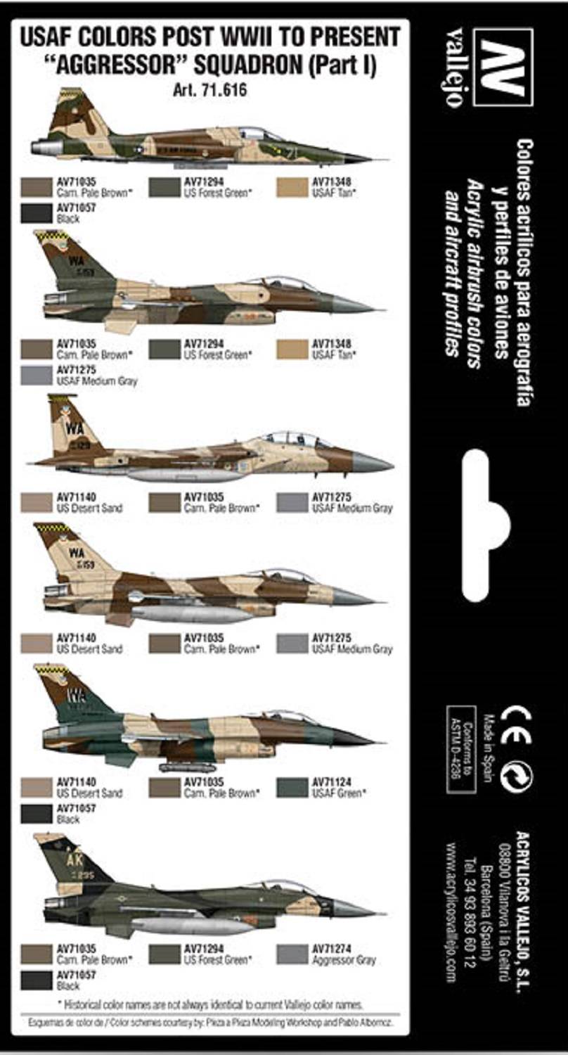 USAF colors post WWII to present “Aggressor” Squadron (Part I) – Image 2