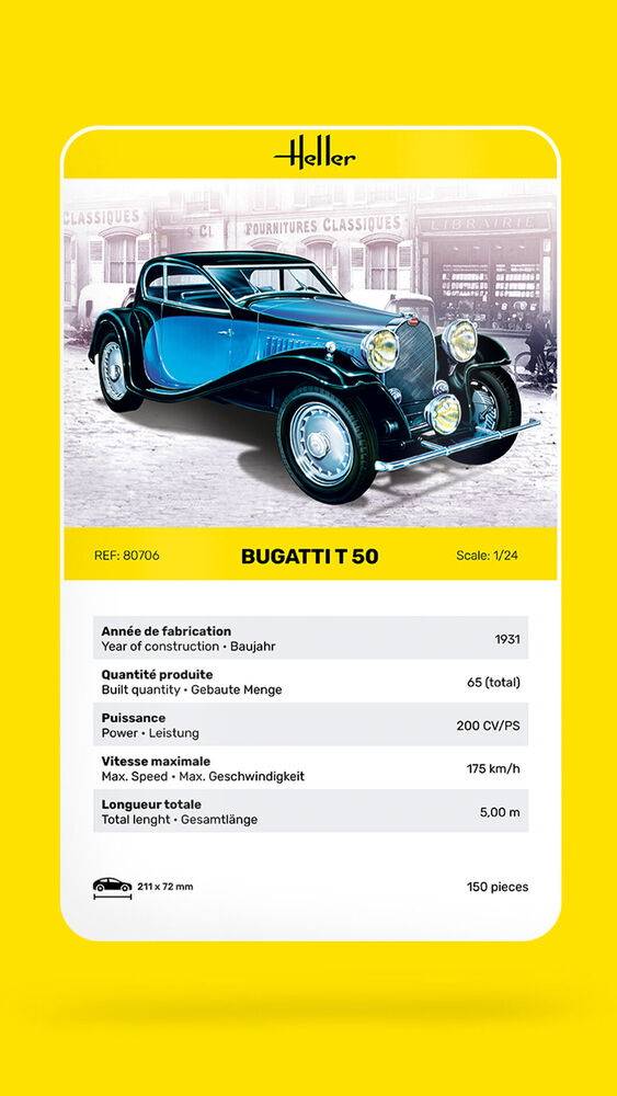 Bugatti T 50 – Image 7