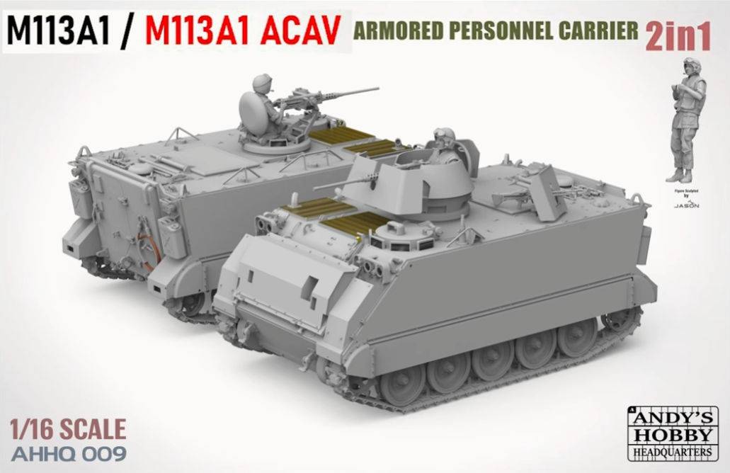 M113 A1 /M113 A1 ACAV 2 in 1 kit – Image 2