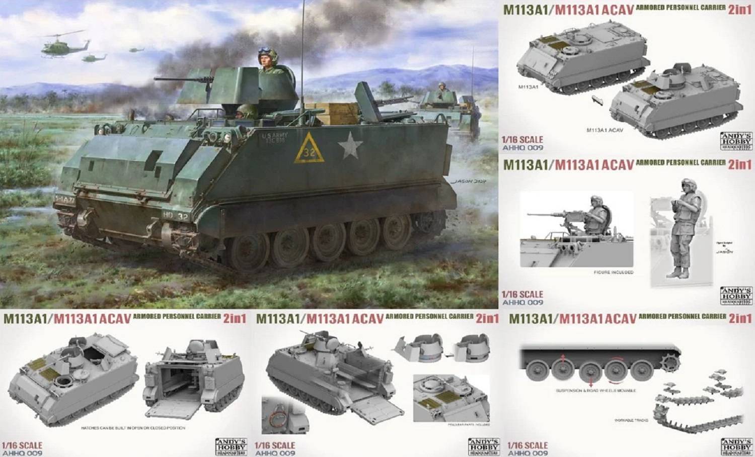 M113 A1 /M113 A1 ACAV 2 in 1 kit – Image 10