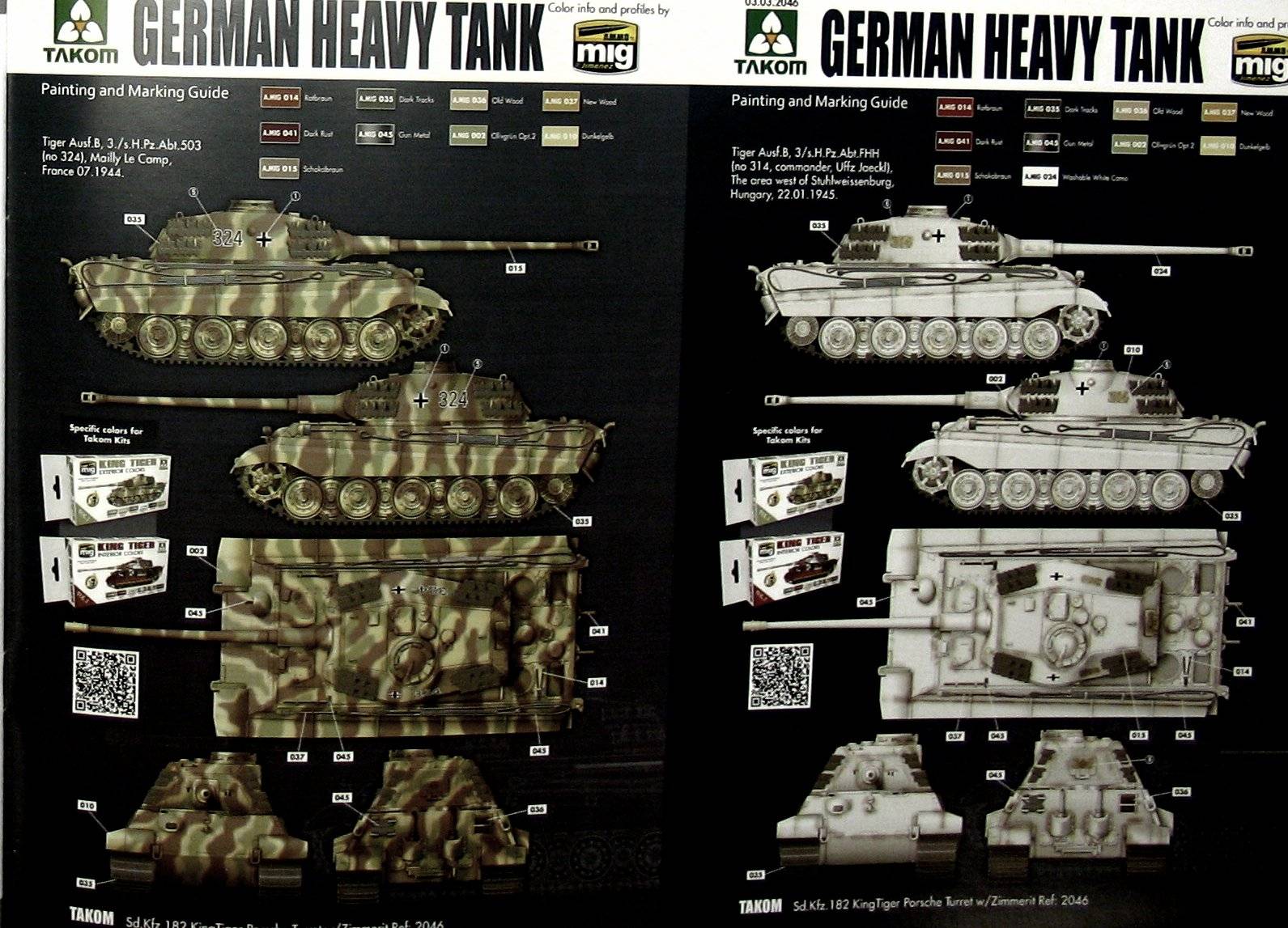 King Tiger Sd.Kfz.182 PORSCHE TURRET w/ZIMMERIT – Image 2
