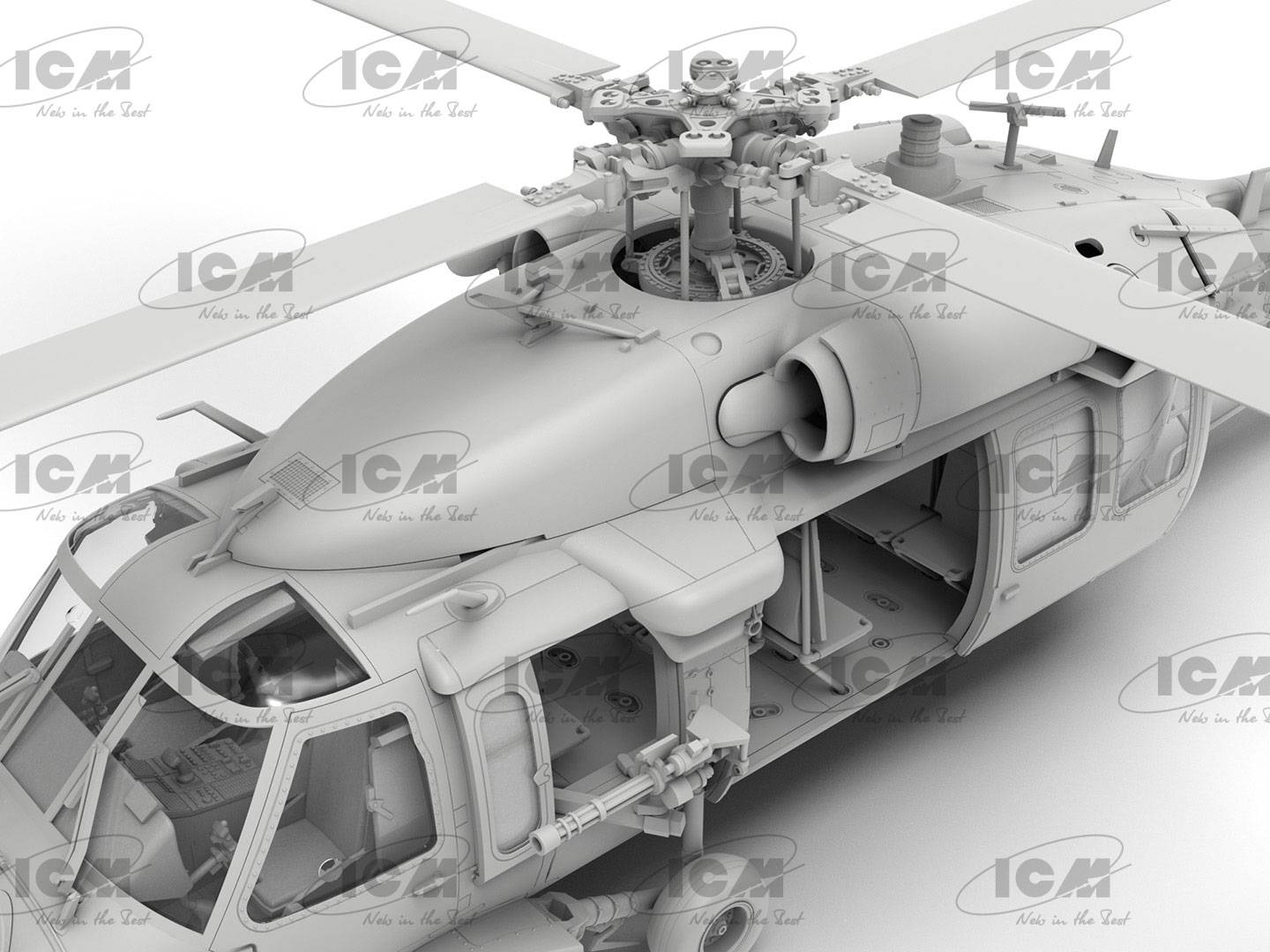 MH-60L Black Hawk US Special Forces Helicopter – Image 10