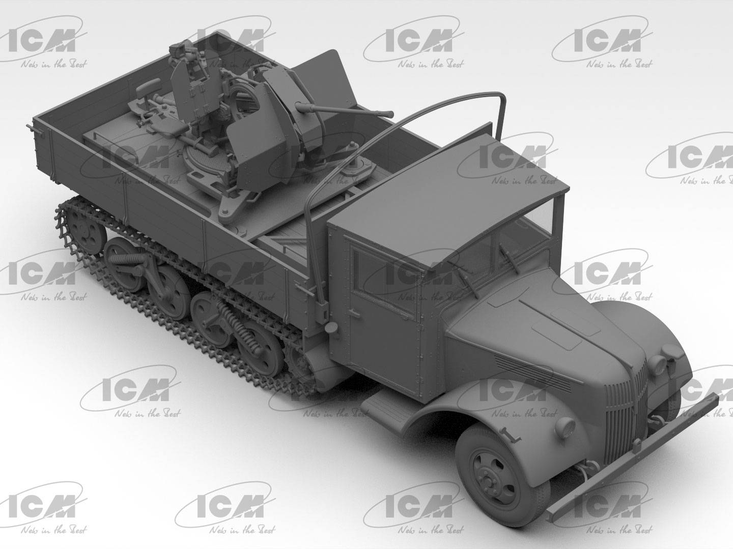 Sd.Kfz.3b with Flak 38 Truppenluftschutzwagen – Image 4