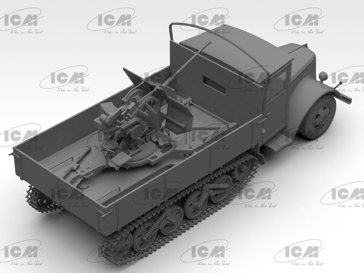 Sd.Kfz.3b with Flak 38 Truppenluftschutzwagen – Image 3