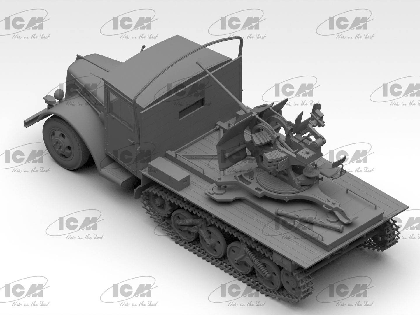 Sd.Kfz.3b with Flak 38 Truppenluftschutzwagen – Image 5