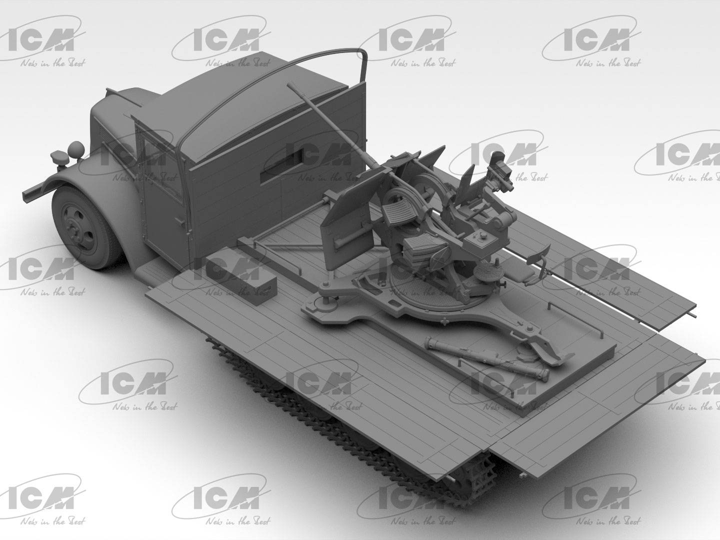 Sd.Kfz.3b with Flak 38 Truppenluftschutzwagen – Image 6