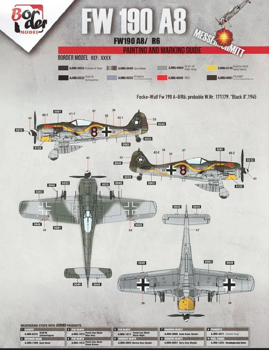Focke-Wulf FW-190A-8 4 in 1 (R2 R6 R7 R8) – Image 18