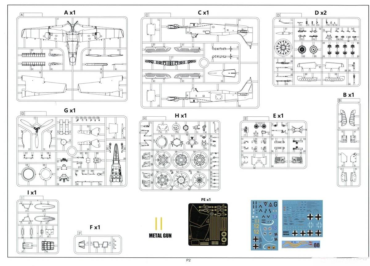 Focke-Wulf FW-190A-8 4 in 1 (R2 R6 R7 R8) – Image 22