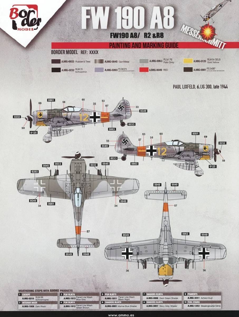 Focke-Wulf FW-190A-8 4 in 1 (R2 R6 R7 R8) – Image 19
