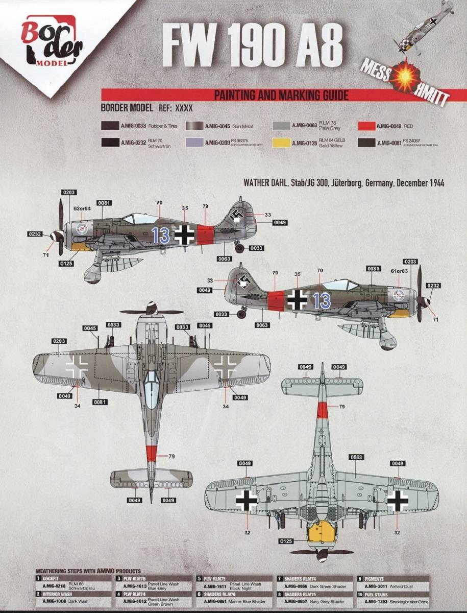 Focke-Wulf FW-190A-8 4 in 1 (R2 R6 R7 R8) – Image 20