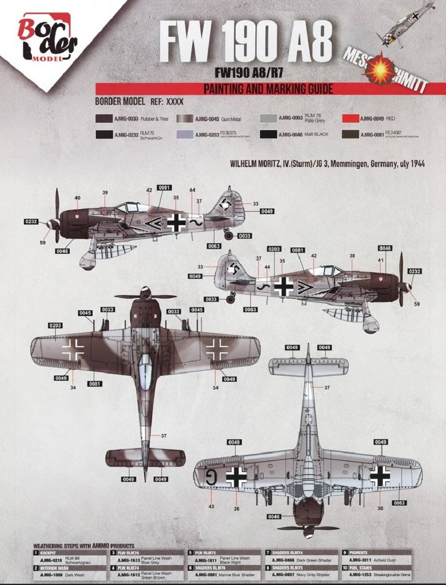 Focke-Wulf FW-190A-8 4 in 1 (R2 R6 R7 R8) – Image 21