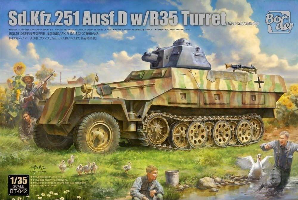 Sd.Kfz.251 Ausf.D w/ R35 Turret