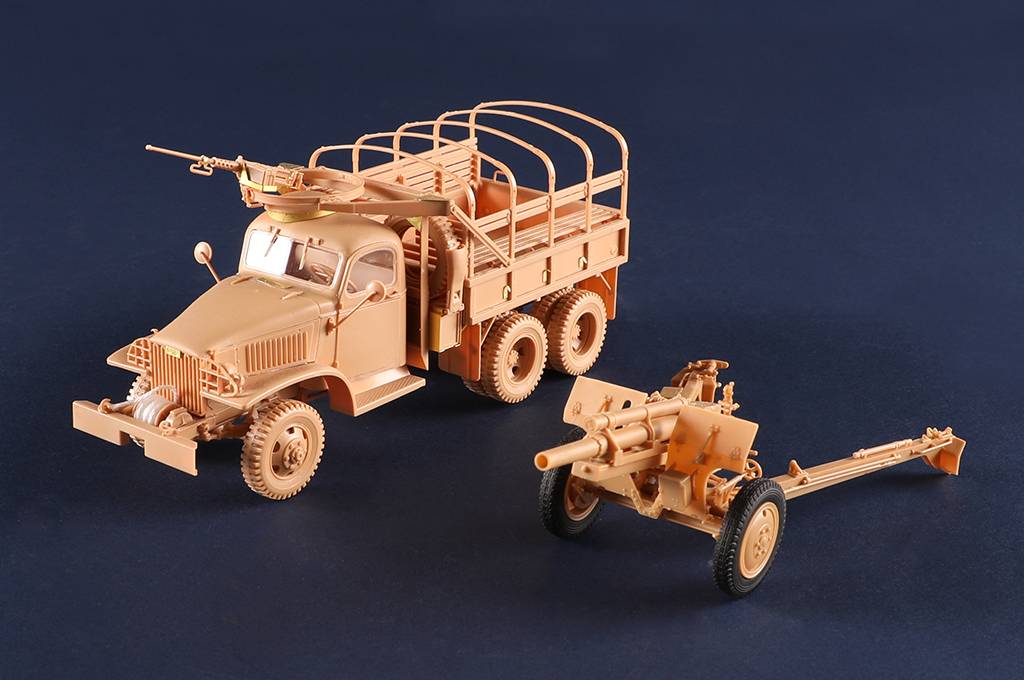 USA CCKW-352 Machine Gun Turret Version with M2A1 105MM Howitzer – Image 17
