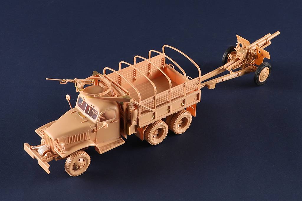 USA CCKW-352 Machine Gun Turret Version with M2A1 105MM Howitzer – Image 2
