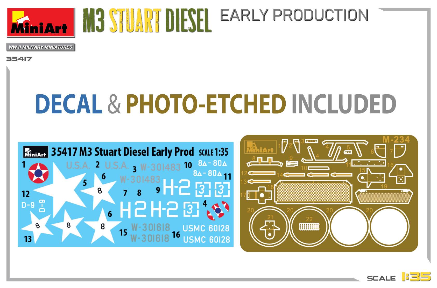 M3 STUART DIESEL. EARLY PRODUCTION – Image 2