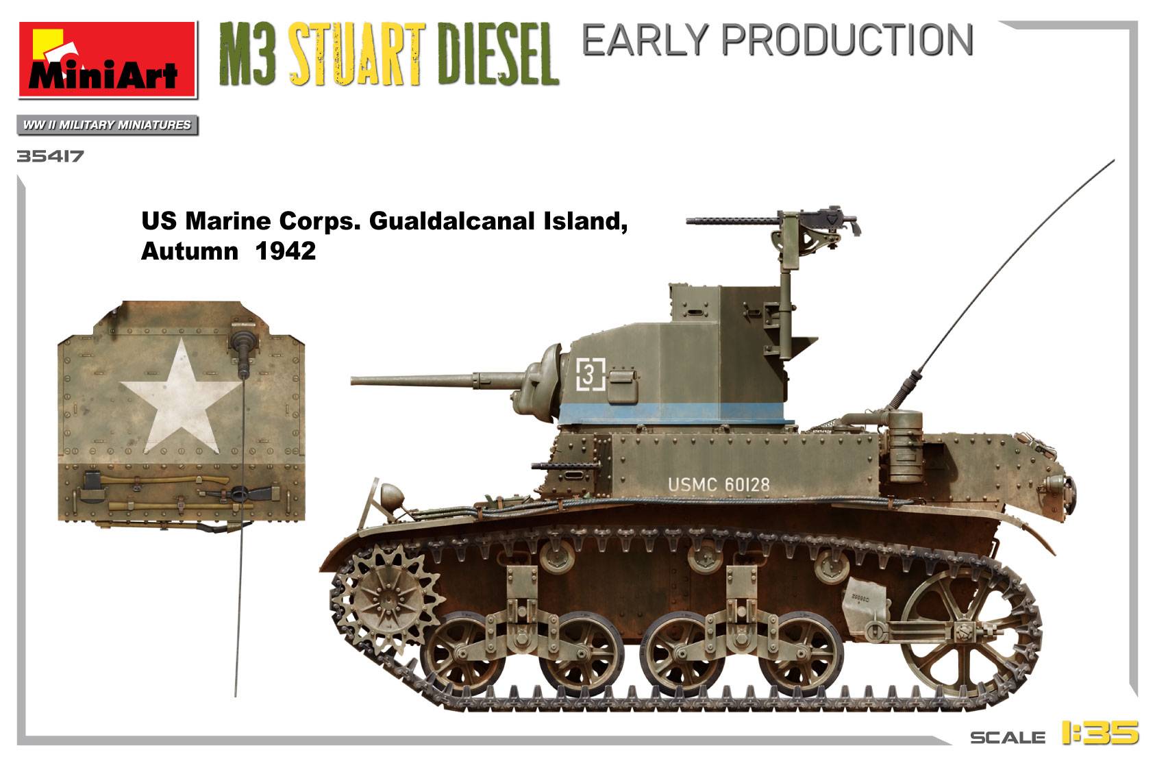 M3 STUART DIESEL. EARLY PRODUCTION – Image 5