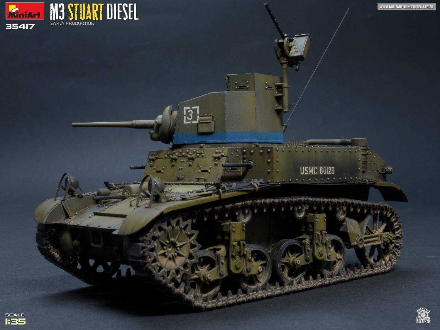 M3 STUART DIESEL. EARLY PRODUCTION – Image 12