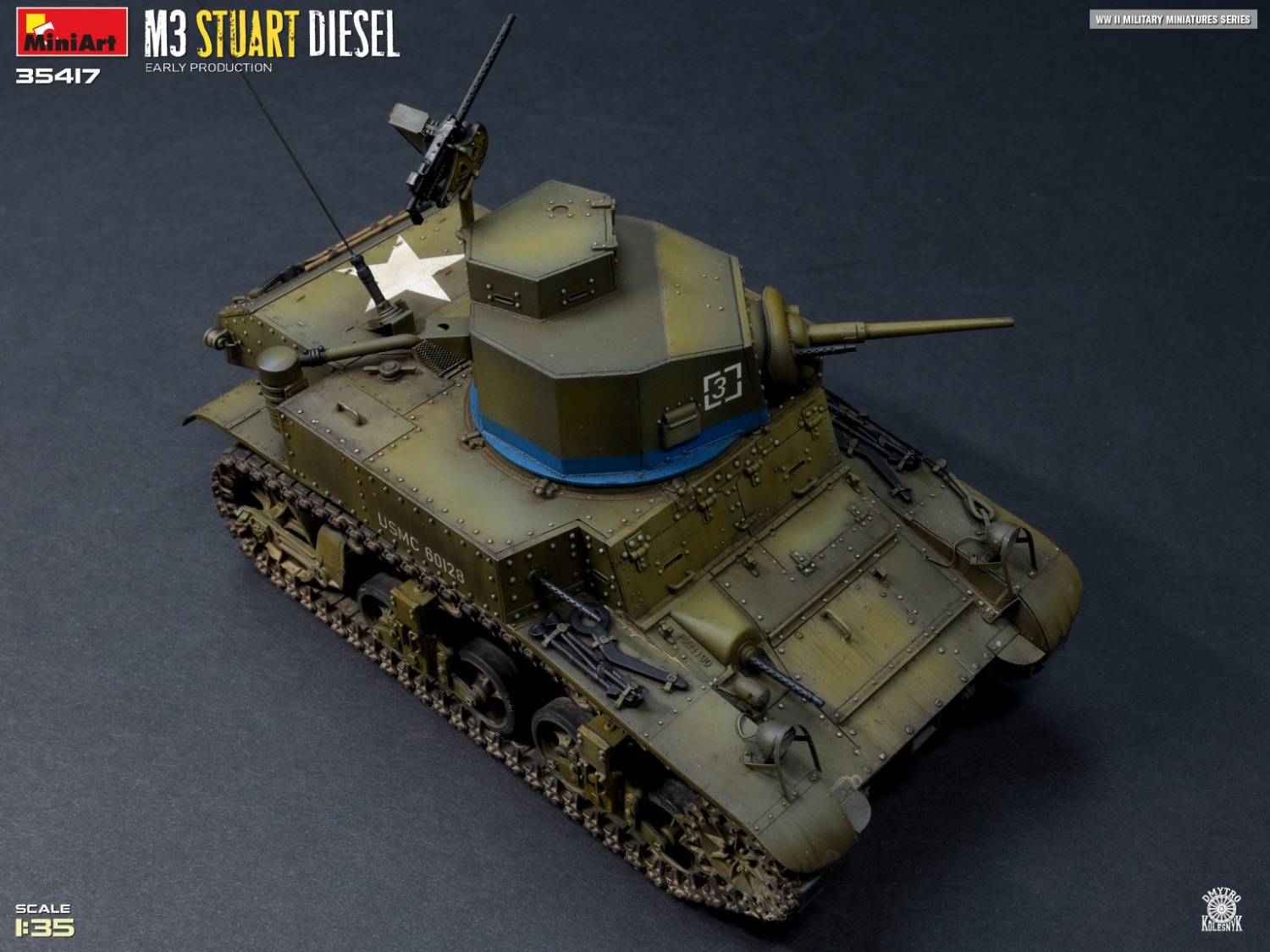 M3 STUART DIESEL. EARLY PRODUCTION – Image 13