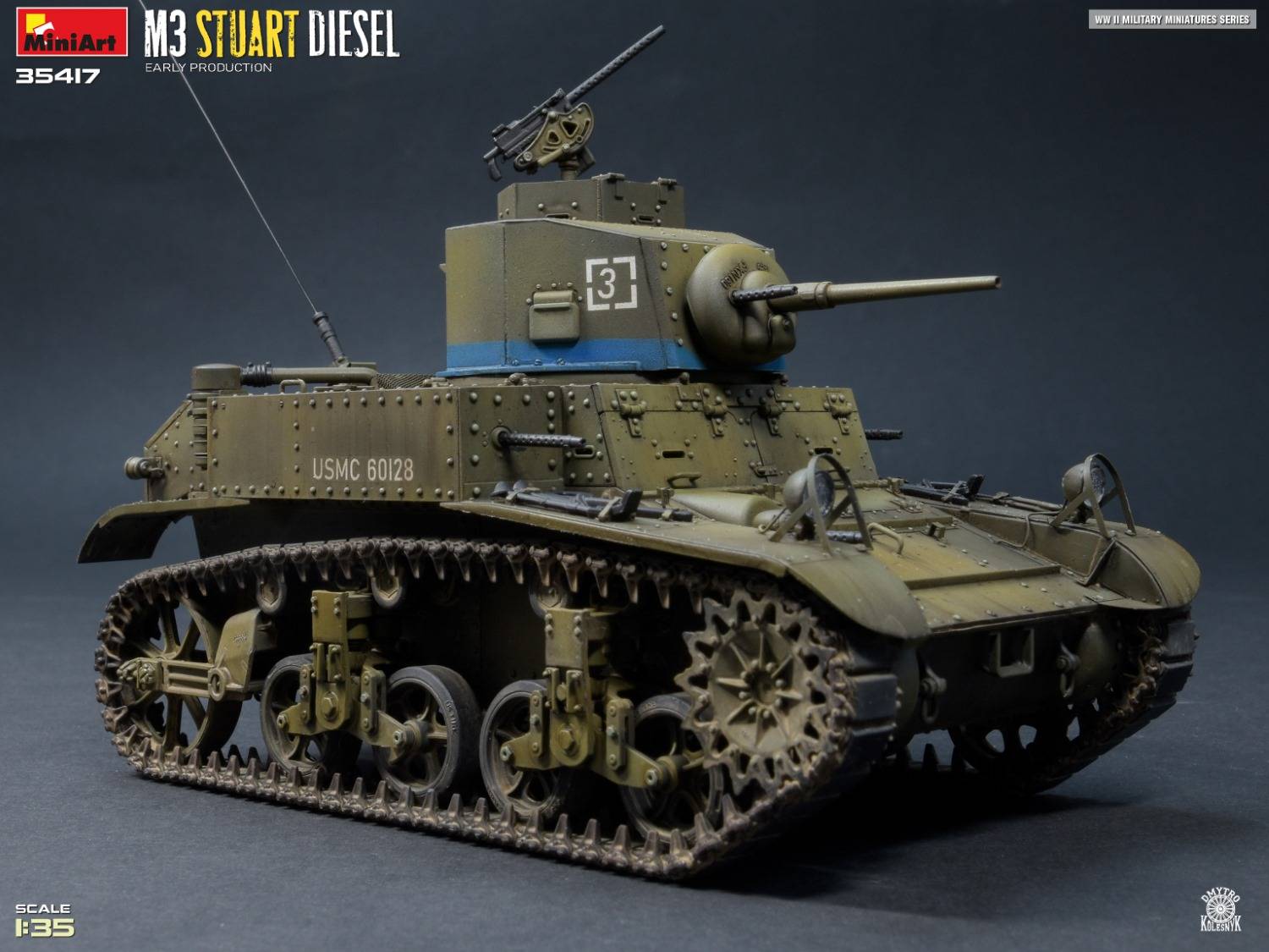 M3 STUART DIESEL. EARLY PRODUCTION – Image 15