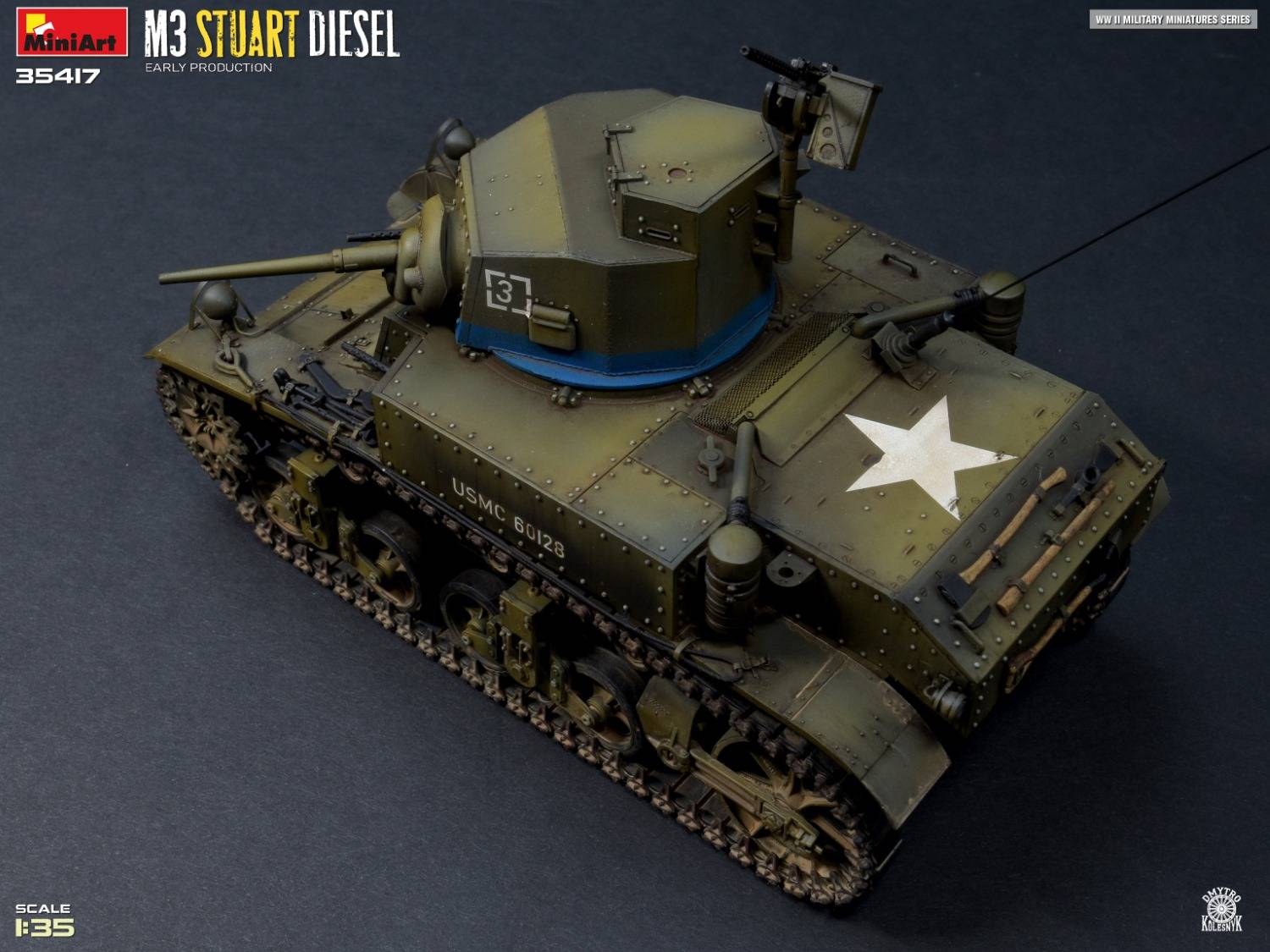 M3 STUART DIESEL. EARLY PRODUCTION – Image 16