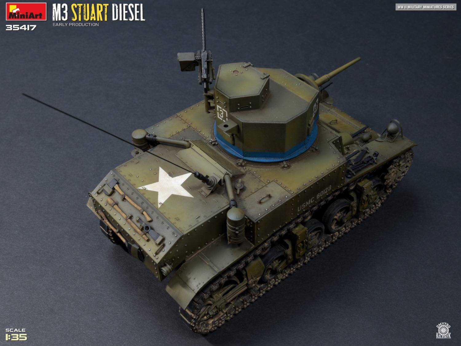 M3 STUART DIESEL. EARLY PRODUCTION – Image 17