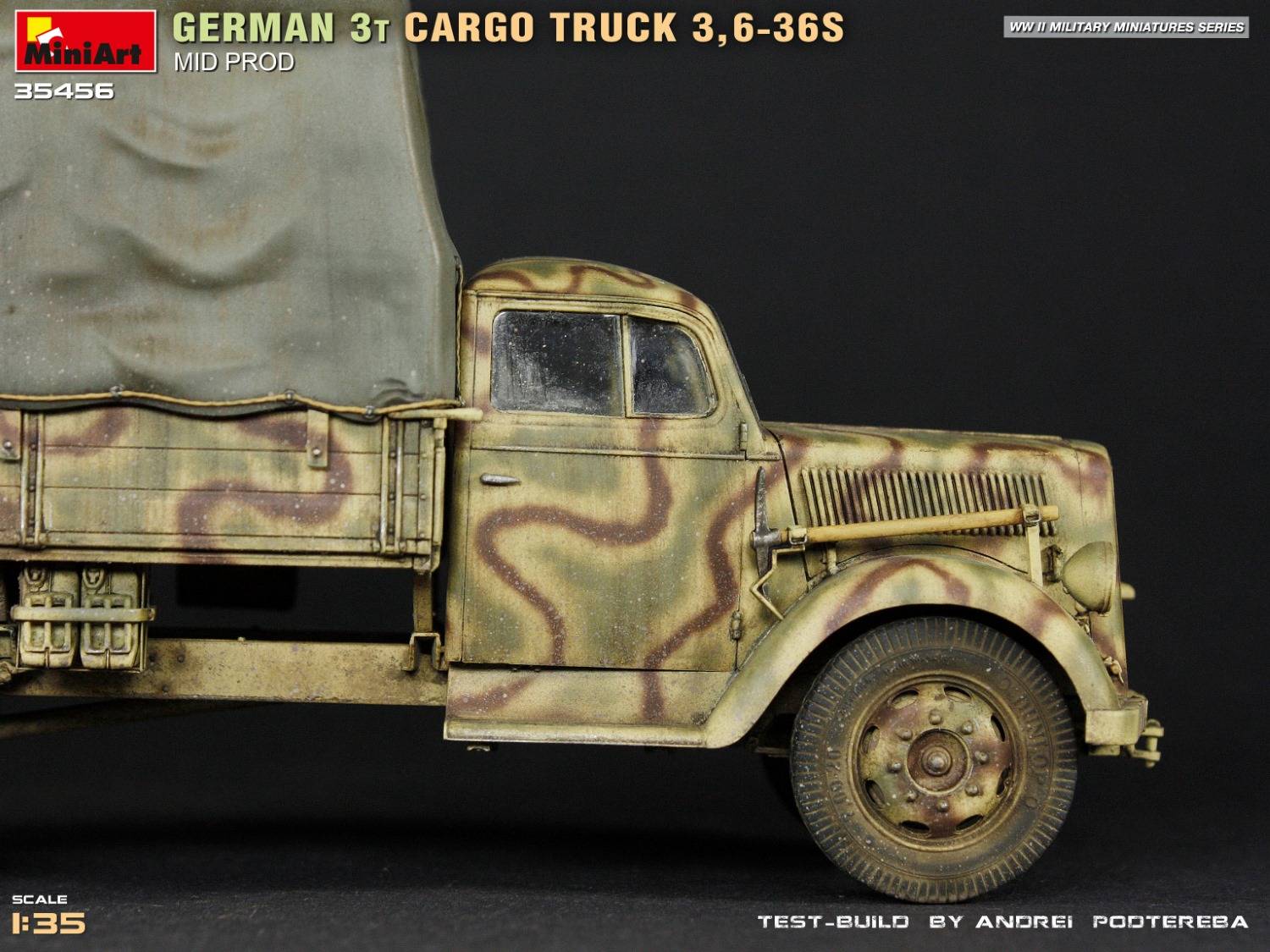 GERMAN 3T CARGO TRUCK 3,6-36S MID PROD – Image 16