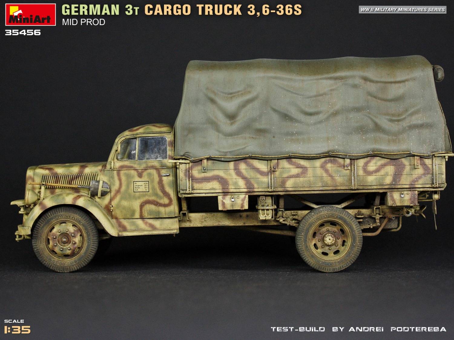 GERMAN 3T CARGO TRUCK 3,6-36S MID PROD – Image 18