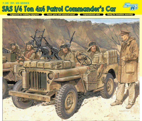 SAS 1/4 Ton 4x4 Patrol Commander's Car