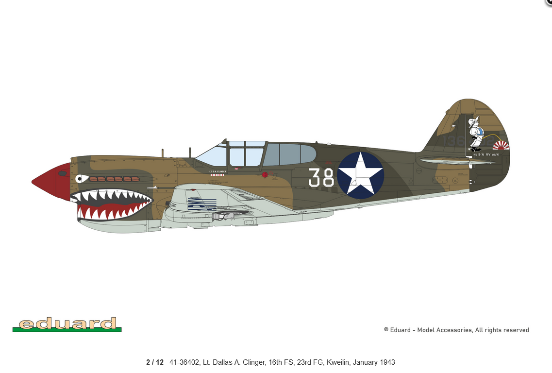 P-40E Warhawk Royal Class Dual Combo – Image 10