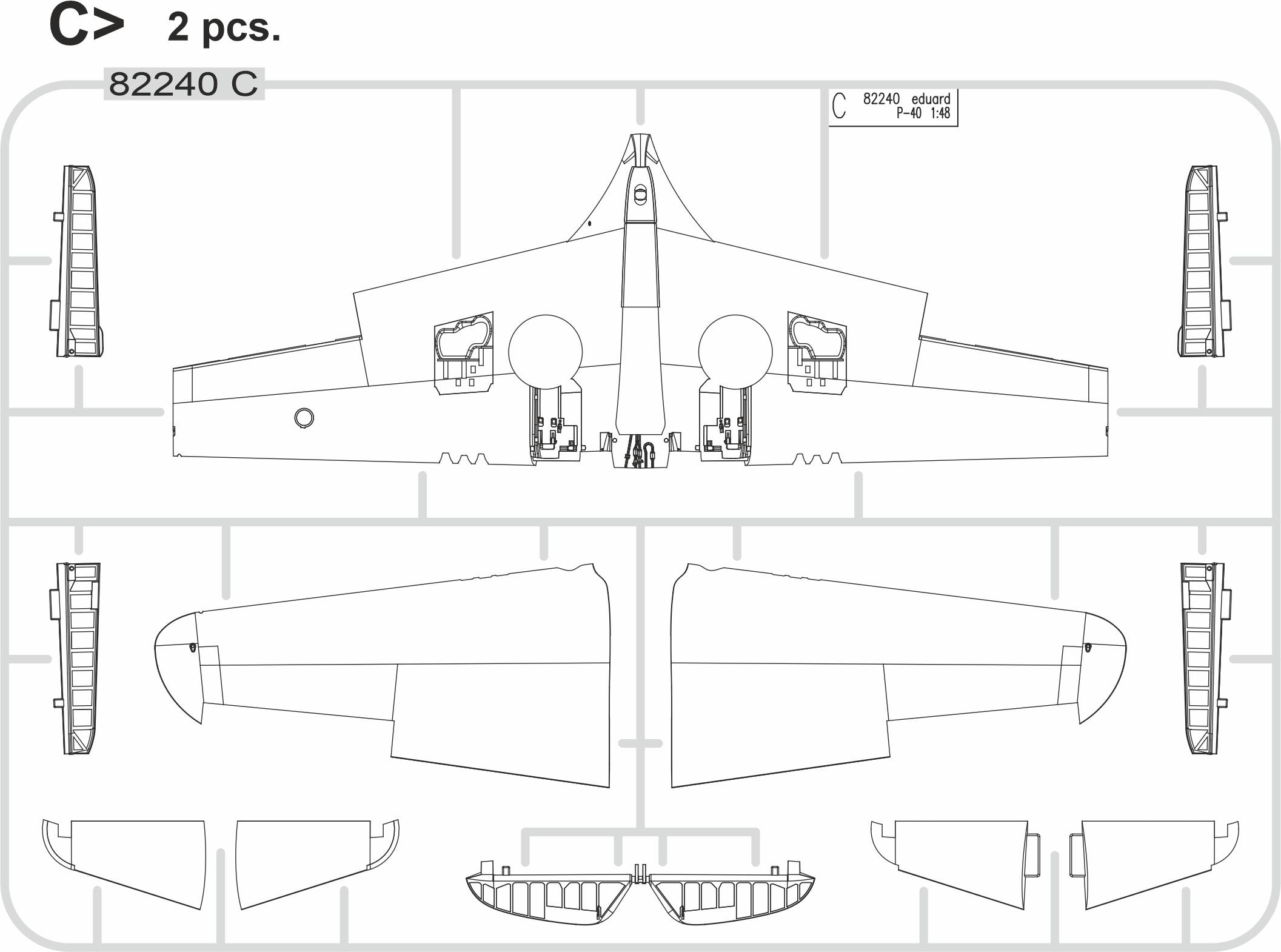 P-40E Warhawk Royal Class Dual Combo – Image 23