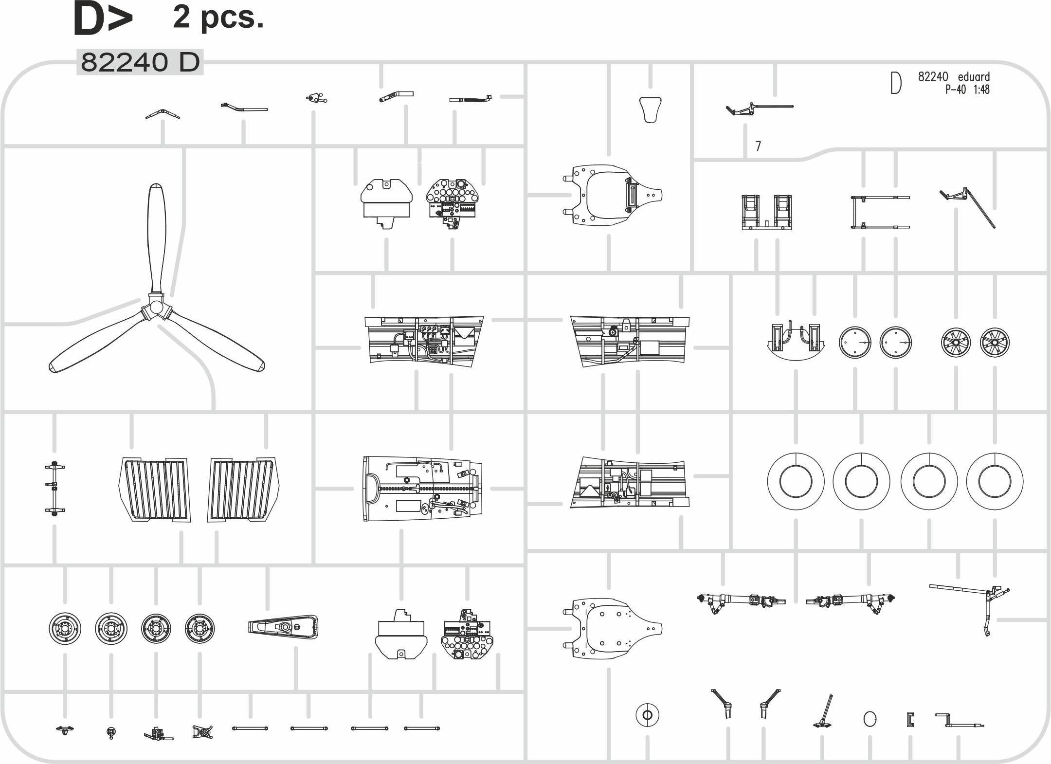 P-40E Warhawk Royal Class Dual Combo – Image 24