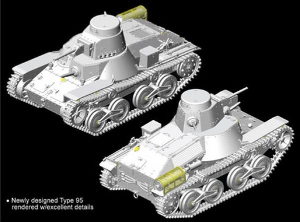 IJA Type 95 Light Tank "Ha-Go" Early Production – Image 2