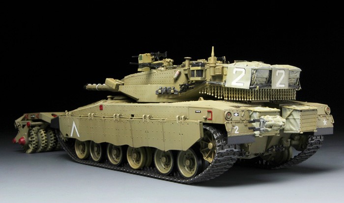 Israeli Main Battle Tank Merkava Mk.3 BAZ w/Nochri Dalet Mine Roller System – Image 3