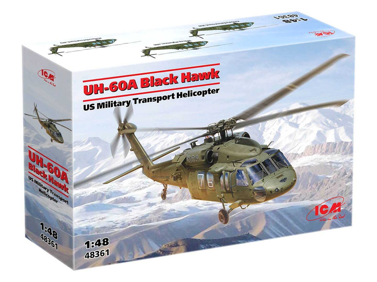 UH-60A Black Hawk US Military Transport Helicopter – Image 9