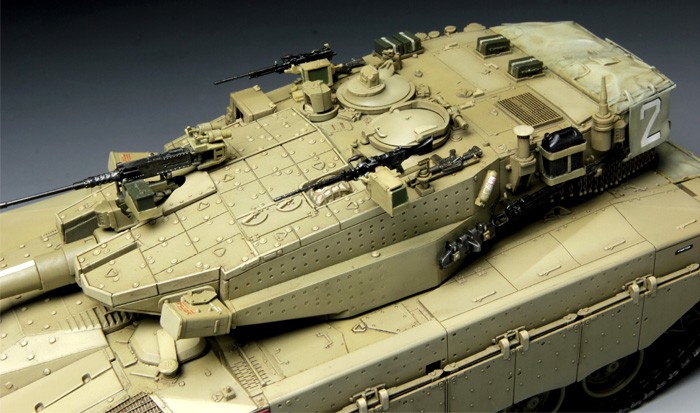 Israeli Main Battle Tank Merkava Mk.3 BAZ w/Nochri Dalet Mine Roller System – Image 5