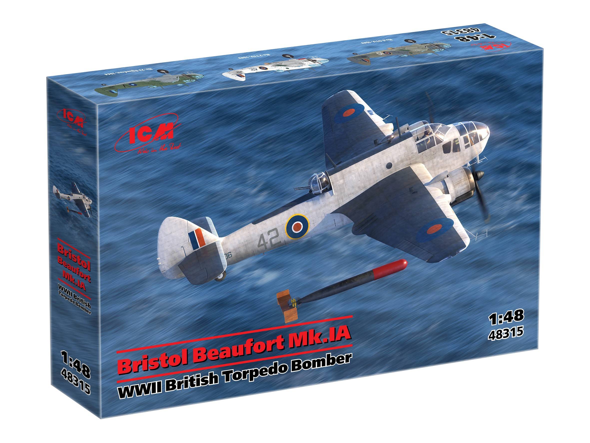 Bristol Beaufort Mk.IA WWII British torpedo bomber – Image 11